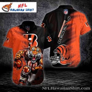 Dynamic Bengal Tiger Cincinnati Bengals Hawaiian Shirt