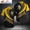 Dynamic Defense Black And Gold Minnesota Vikings Hawaiian Shirt