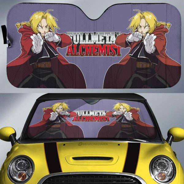 Edward Elric Car Sunshade Custom Main Hero Car Accessories