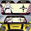 Edward Newgate Car Sunshade Custom One Piece Anime Car Accessories Mix Manga Style