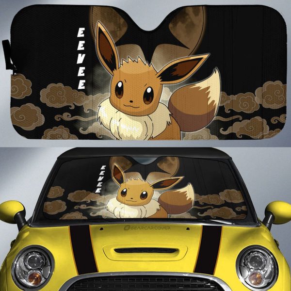 Eevee Car Sunshade Custom Car Accessories