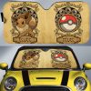 Eevee Car Sunshade Custom Car Interior Accessories