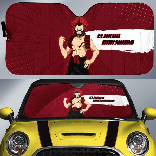 Eijirou Kirishima Car Sunshade Custom For My Hero Academia Anime Fans