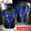 Electric Blue Dallas Cowboys NFL Game Day Tropical Hawaiian Shirt