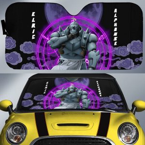 Elric Alphonse Car Sunshade Custom Car Accessories