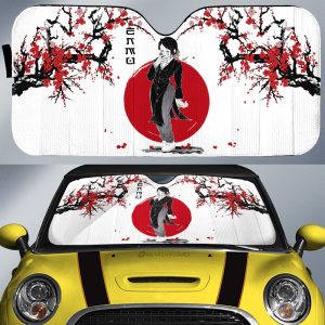 Enmu Car Sunshade Custom Japan Style Demon Slayer Anime Car Accessories