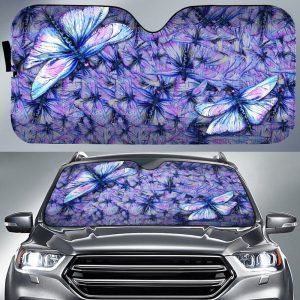 Exotic Dragonfly Car Sunshade Custom Cool Car Accessories