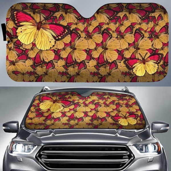 Fairy Butterfly Car Sunshade Custom Car Accessories Auto Sunshade