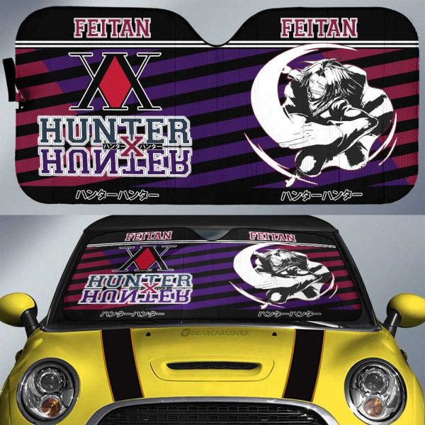 Feitan Pohtoh Car Sunshade Custom Hunter x Hunter Anime Car Interior Accessories