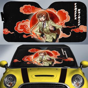 Fenette Shirley Car Sunshade Custom Code Geass Anime Car Accessories