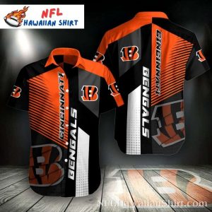 Fierce Tiger Camo Cincinnati Bengals Hawaiian Shirt – Jungle Prowl Bengals Aloha Shirt