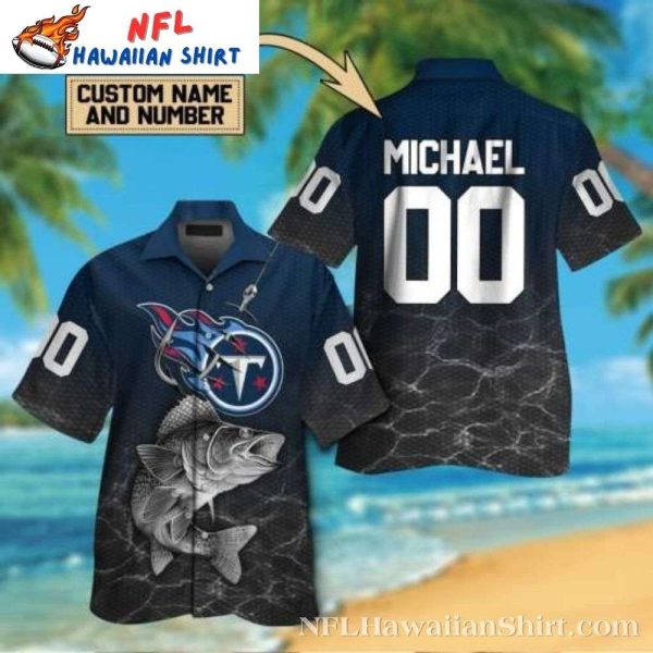 Fishing-Themed – Personalized Tennessee Titans Hawaiian Shirt