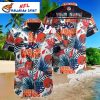 Floral Touchdown Fiesta – Personalized Cleveland Browns Hawaiian Aloha Shirt