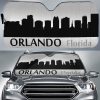 Florida Orlando Skyline Car Sunshade Custom Car Accessories