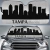 Florida Tampa Skyline Car Sunshade Custom Car Accessories