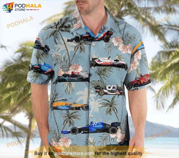 Formula 1 One Teams Hawaii Shirt