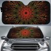 Fractal Mandala Car Sunshade Custom Car Accessories Gift Idea