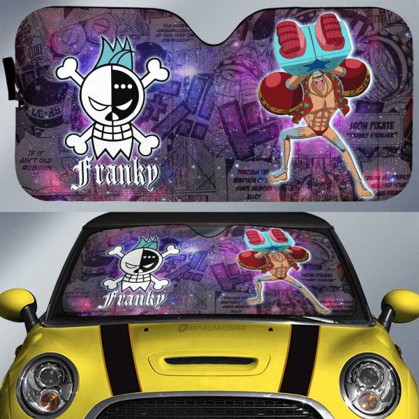 Franky Car Sunshade Custom Car Accessories Manga Galaxy Style