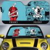 Franky Car Sunshade Custom Car Accessories Manga Style