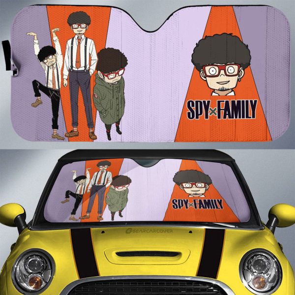 Franky Franklin Car Sunshade Custom Spy x Family Anime Car Accessories