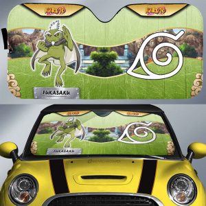 Fukasaku Car Sunshade Custom Anime Car Interior Accessories