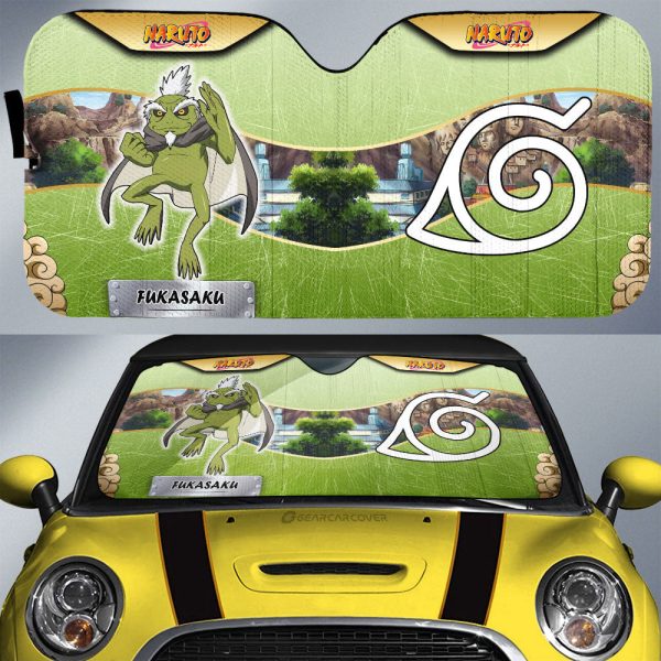 Fukasaku Car Sunshade Custom Anime Car Interior Accessories