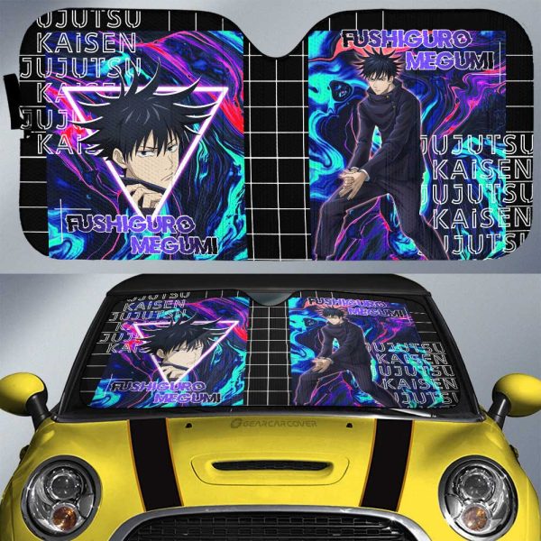 Fushiguro Megumi Car Sunshade Custom Jujutsu Kaisen Anime Car Interior Accessories