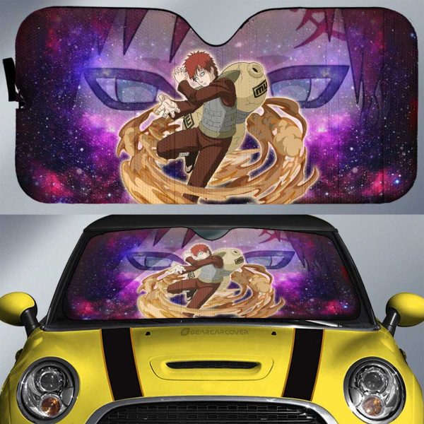 Gaara Car Sunshade Custom Anime Galaxy Style Car Accessories For Fans