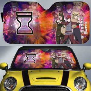 Gaara's Team Car Sunshade Custom Characters Car Accessories