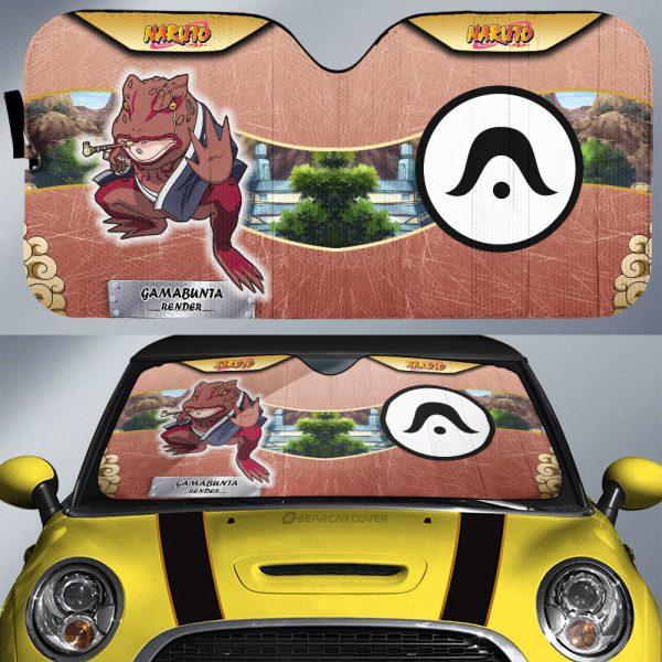 Gamabunta Render Car Sunshade Custom Car Interior Accessories