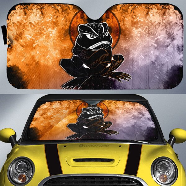 Gamakichi Car Sunshade Custom Anime Car Accessories