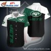 Game Day Contrast NY Jets Hawaiian Shirt – Jets Bicolor Aloha Shirt