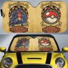 Garchomp Car Sunshade Custom Car Interior Accessories