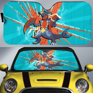 Garchomp Car Sunshade Custom Car Interior Accessories