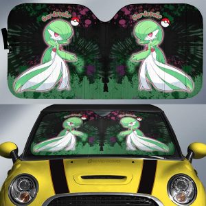 Gardevoir Car Sunshade Custom Tie Dye Style Anime Car Accessories