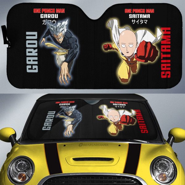 Garou Saitama Car Sunshade Custom Car Interior Accessories