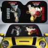 Garou Saitama Car Sunshade Custom One Punch Man Anime Car Interior Accessories