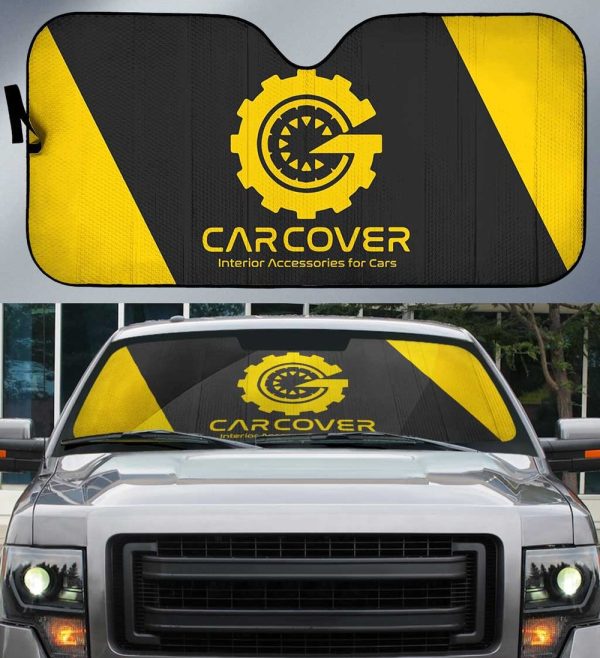 Gearcarcover Car Sun Shade Custom Brand Print