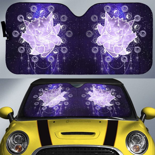 Gengar Car Sunshade Custom Car Accessories