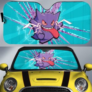 Gengar Car Sunshade Custom Car Interior Accessories