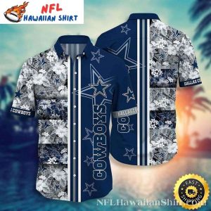 Geometric Game Dallas Cowboys Hawaiian – Floral Playbook Edition