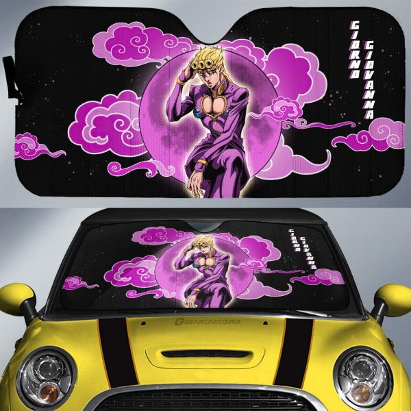 Giorno Giovanna Car Sunshade Custom Bizarre Adventure