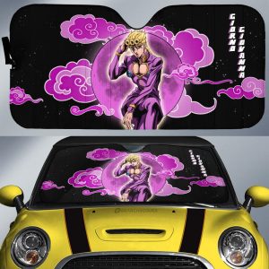 Giorno Giovanna Car Sunshade Custom JoJo's Bizarre Adventure Anime