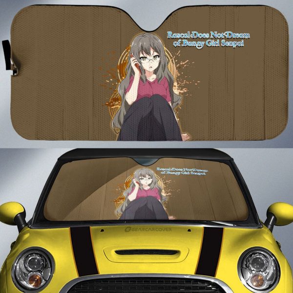 Girl Rio Futaba Car Sunshade Custom Bunny Girl Senpai