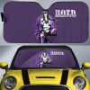 Girl Saeko Busujima Car Sunshade Custom High School Of The Dead Car Accessories