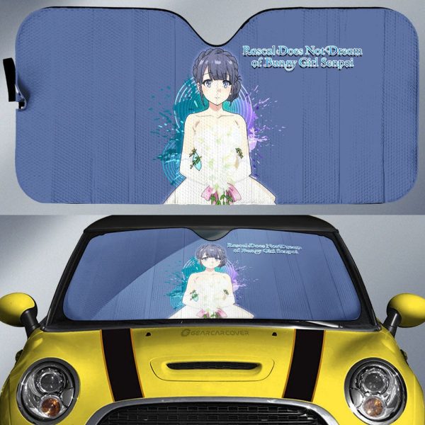 Girl Shoko Makinohara Car Sunshade Custom Bunny Girl Senpai