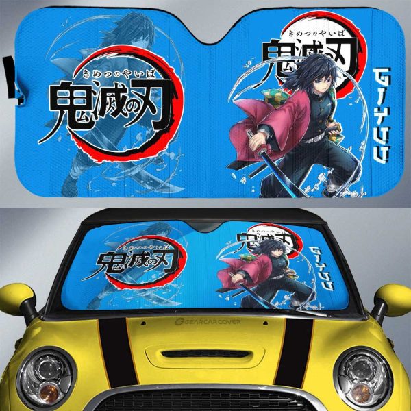 Giyuu Tomioka Car Sunshade Custom Car Accessories