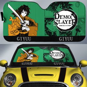 Giyuu Tomioka Car Sunshade Custom Car Accessories Manga Style