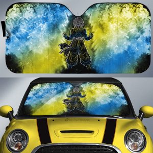 Gogeta Car Sunshade Custom Anime Car Accessories