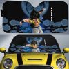 Gogeta Car Sunshade Custom Anime Dragon Ball Car Accessories